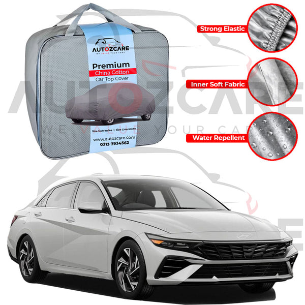 Hyundai Elantra EV 2024-2025 | China Cotton Top Cover | Soft Inner Fabric