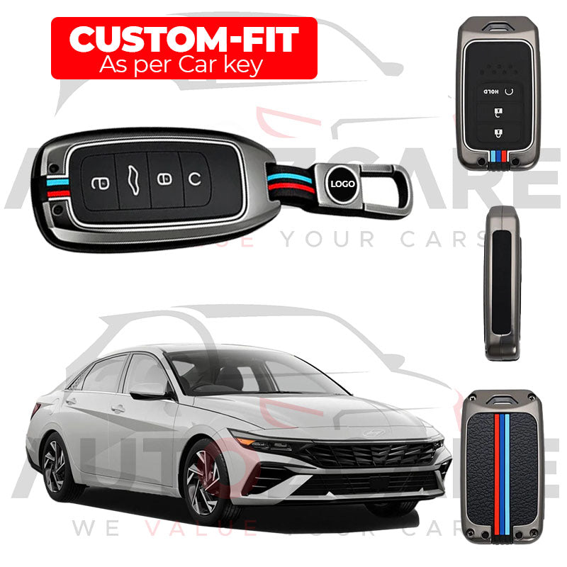 Hyundai Elantra EV Remote Key Cover with Keychain - Model  2024-2025