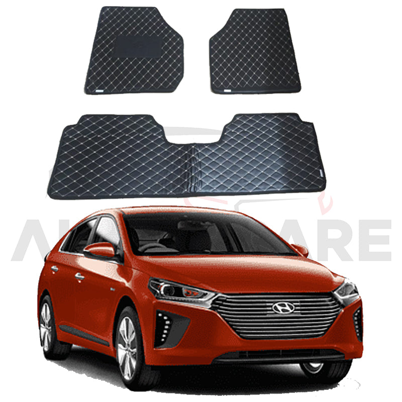 Hyundai Ioniq 7D Floor Mat ( Flat Style ) - Model 2019-2022