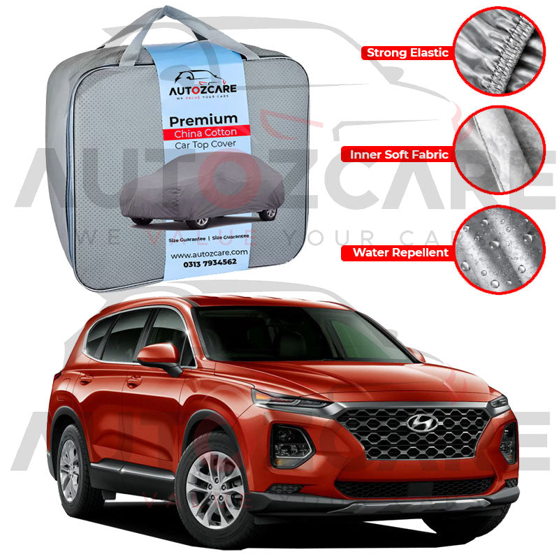 Hyundai Santa Fe 2019-2025 | China Cotton Top Cover | Soft Inner Fabric