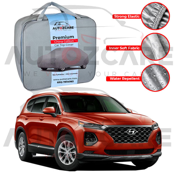 Hyundai Santa Fe 2019-2025 | China Cotton Top Cover | Soft Inner Fabric