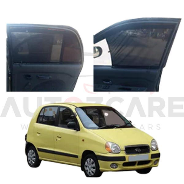 Hyundai Santro Customize Car Curtain | Slidable Curtain Model 2000 - 2005