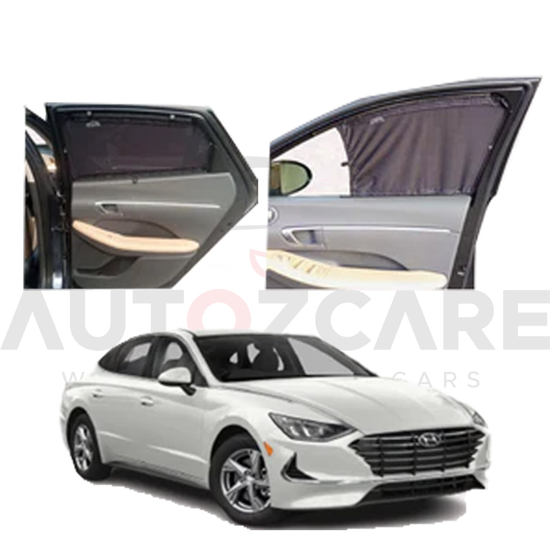 Hyundai Sonata 8th Full Car Customize Car Curtain | Slidable Curtain Model 2021 - 2024