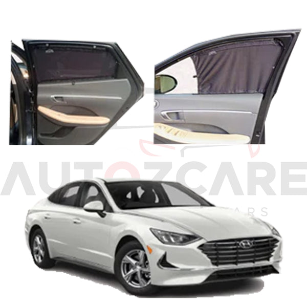 Hyundai Sonata 8th Only Front Car Customize Car Curtain | Slidable Curtain Model 2021 - 2024