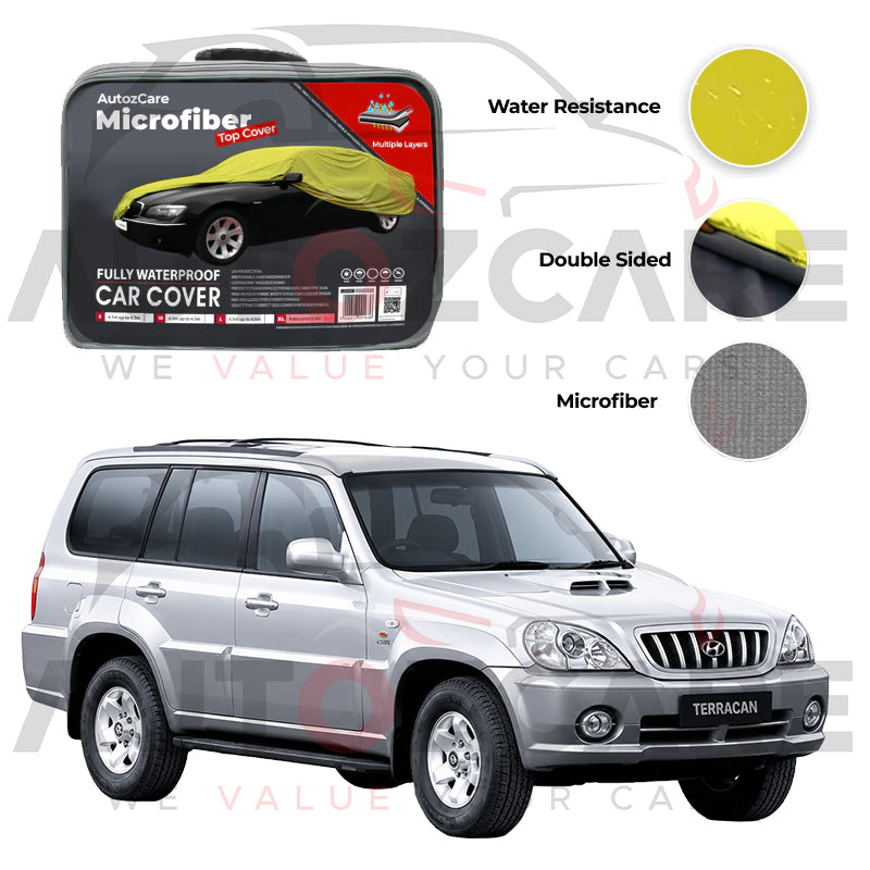 Hyundai Terracan Microfiber Car Top Cover - 2001-2007