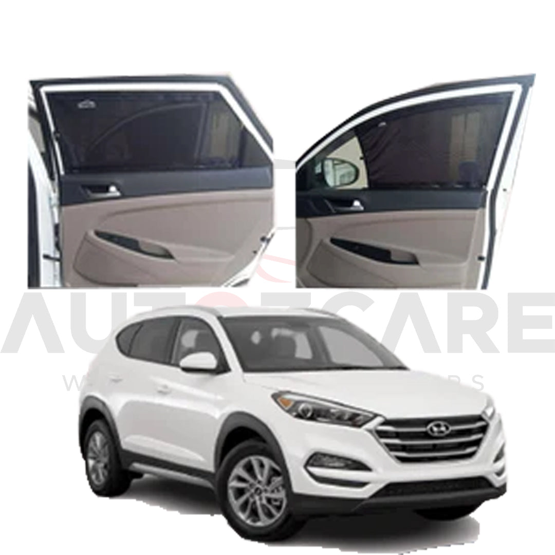 Hyundai Tucson Customize Car Curtain | Slidable Curtain Model 2020 - 2024