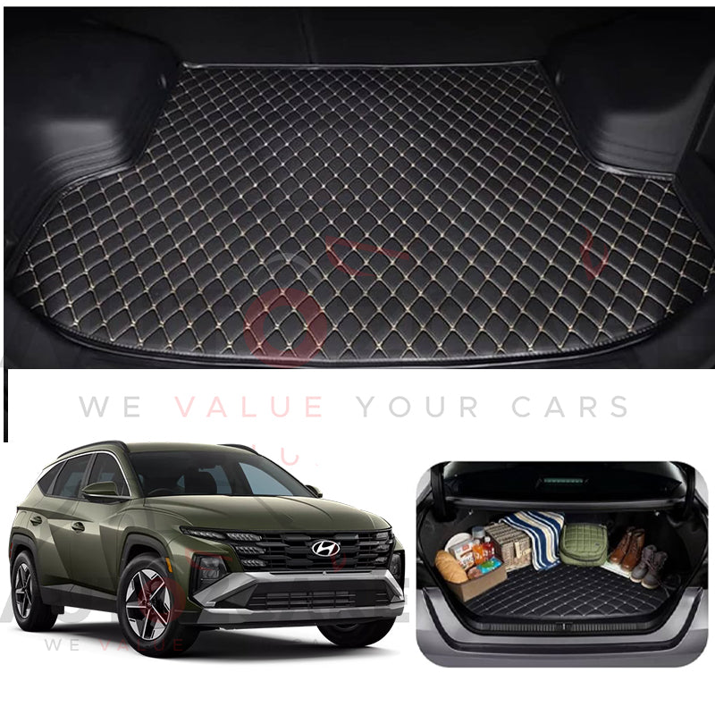 Hyundai Tucson 7D Custom Car Trunk Mat - Model 2025