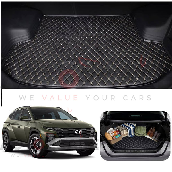 Hyundai Tucson 7D Custom Car Trunk Mat - Model 2025