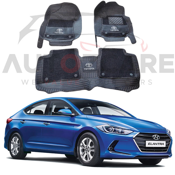 Hyundai Elantra 10D Floor Mat - Model 2017-2023