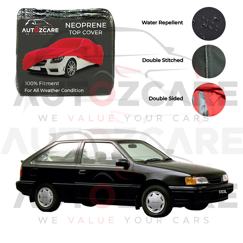 Hyundai Excel Neoprene Top Cover - Model 1989-1995