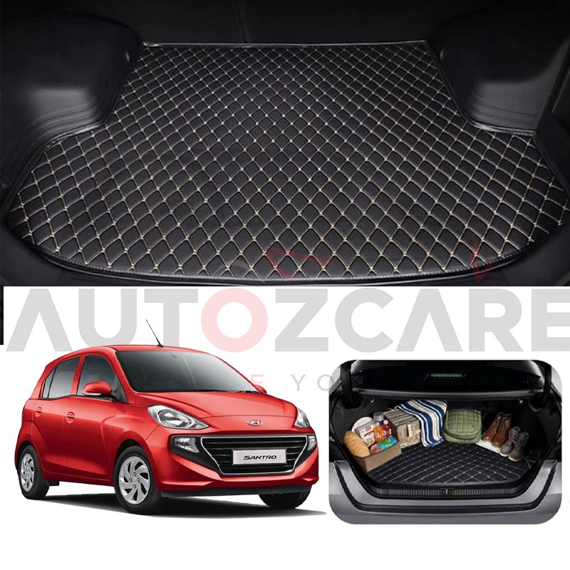 Hyundai Santro 7D Custom Car Trunk Mat - Model 2003-2014