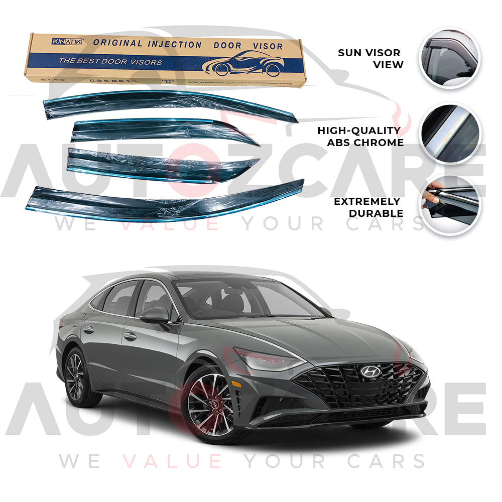 Hyundai Sonata Air press sun visor with chrome - Model 2021-2024
