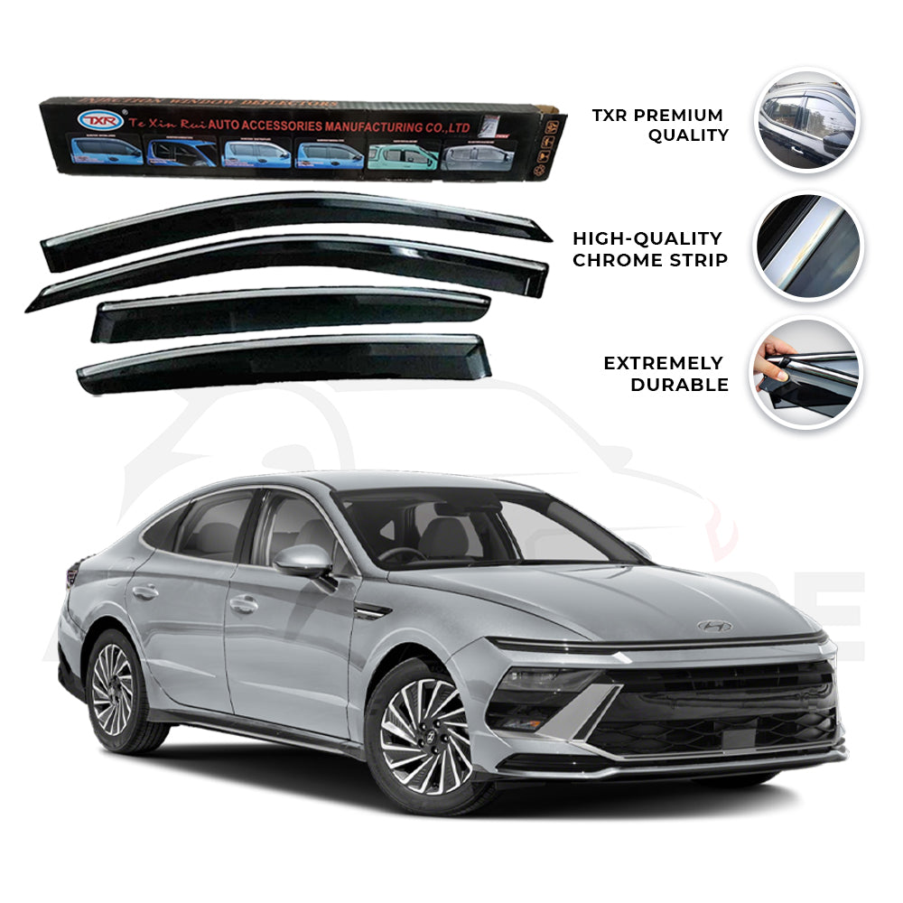 Hyundai Sonata TXR Air press sun visor with chrome - Model 2025
