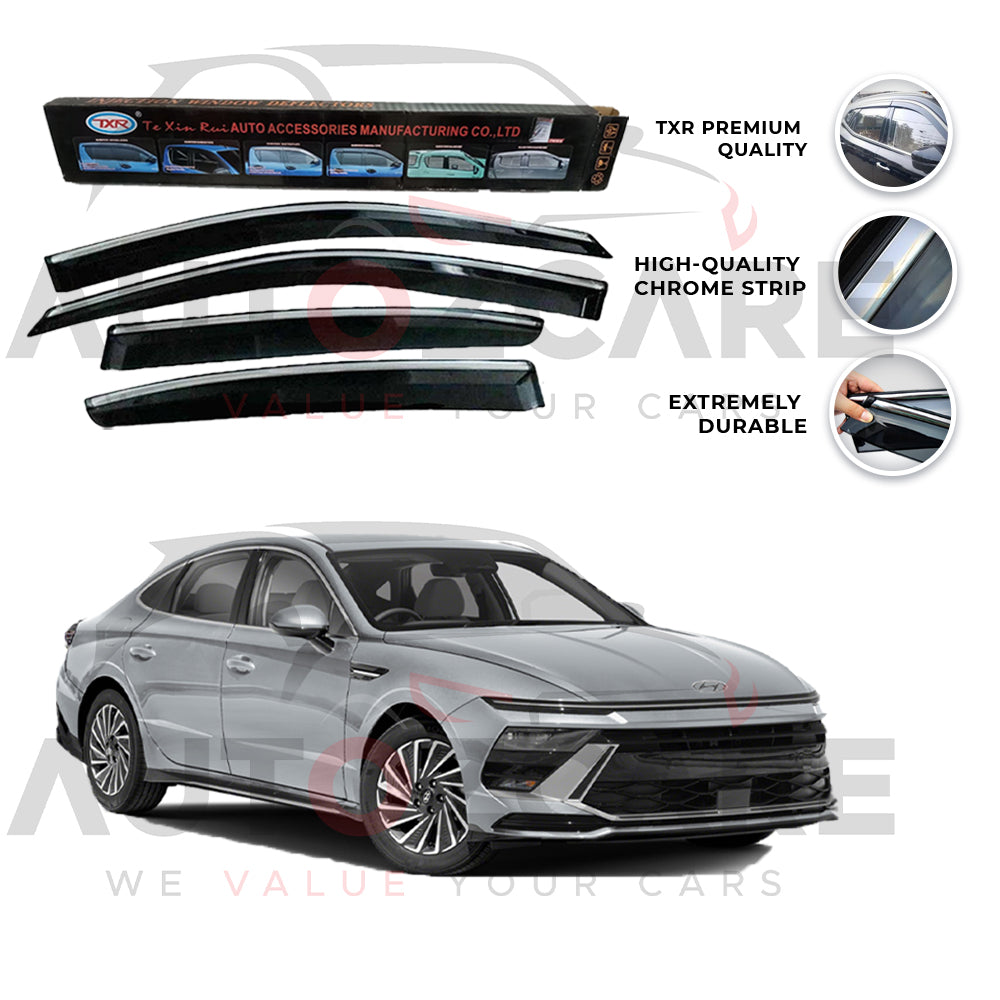 Hyundai Sonata TXR Air press sun visor with chrome - Model 2025