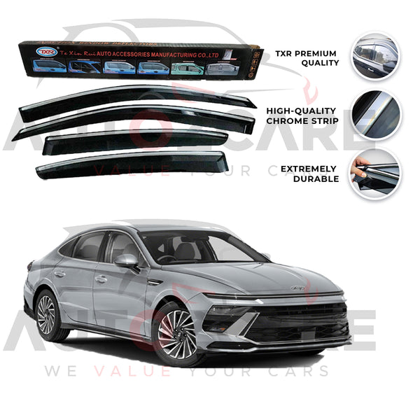 Hyundai Sonata TXR Air press sun visor with chrome - Model 2025