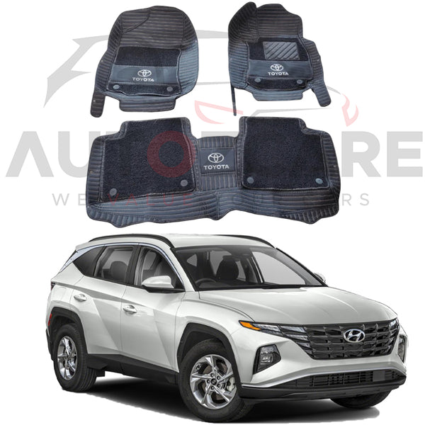 Hyundai Tucson 10D Floor Mat - Model 2020-2024