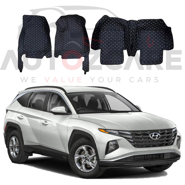 Hyundai Tucson 7D Floor Mats - Model 2020-2024