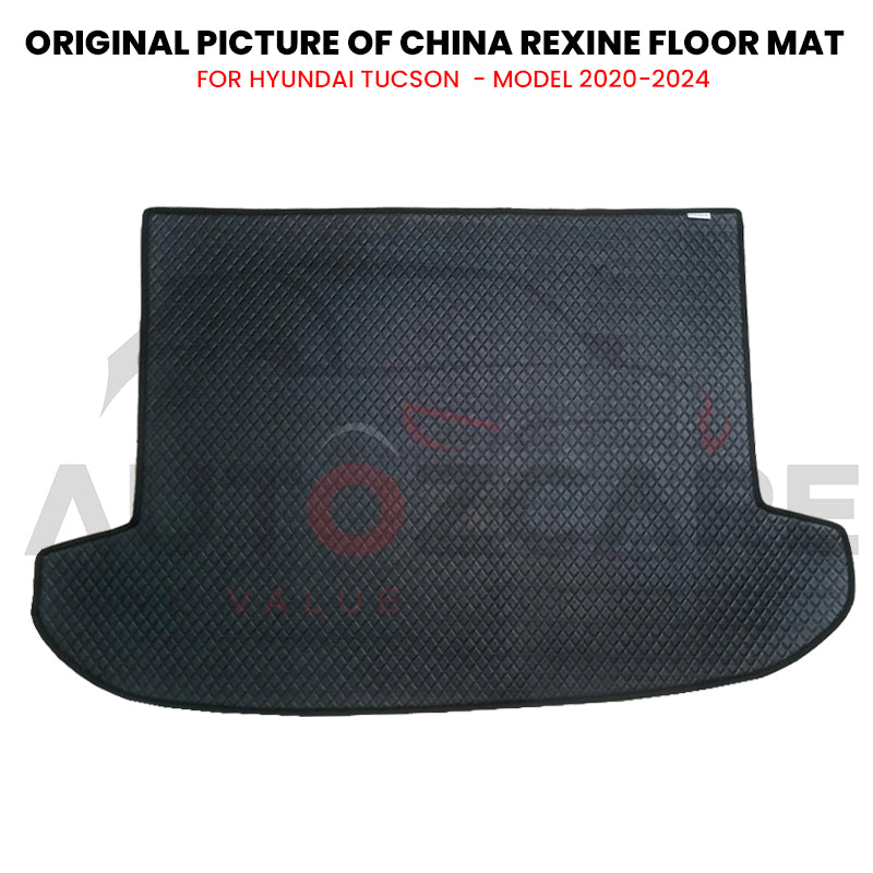 Hyundai Tucson China Rexine Custom-Size Trunk Mat - Model 2020-2024