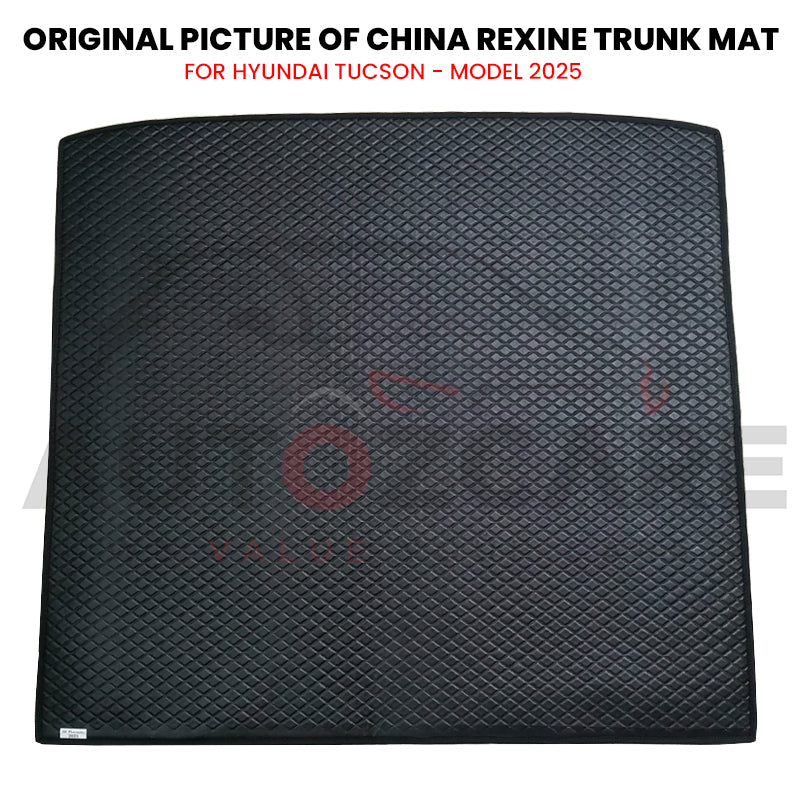 Hyundai Tucson China Rexine Custom-Size Trunk Mat - Model 2025