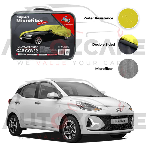 Hyundai i10 Microfiber Car Top Cover - 2019-2026
