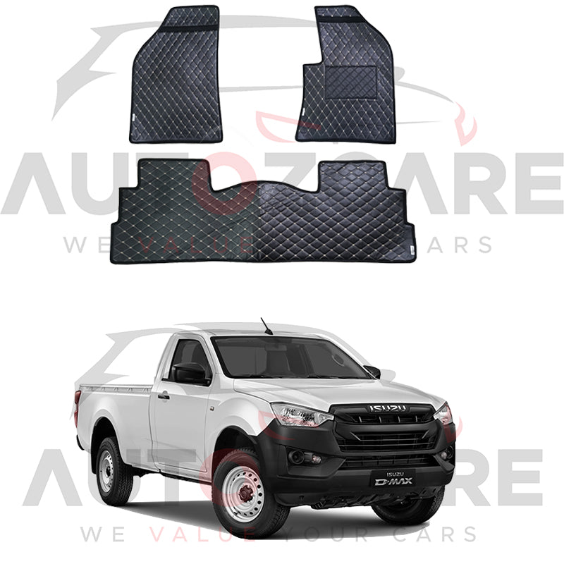 Isuzu D-Max 7D Floor Mat ( Flat Style ) - Model 2018-2025
