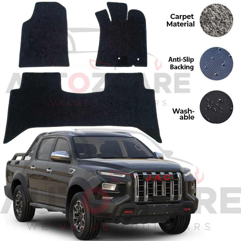 JAC T9 Genuine Fitting Carpet Floor Mat 3PCS - Model 2025