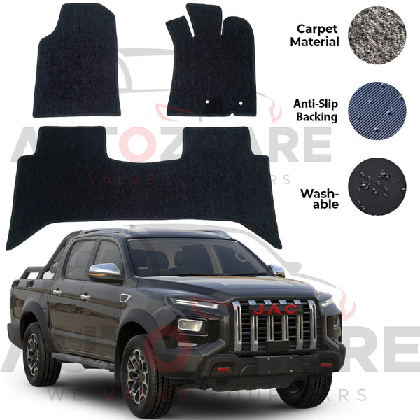 JAC T9 Genuine Fitting Carpet Floor Mat 3PCS - Model 2025