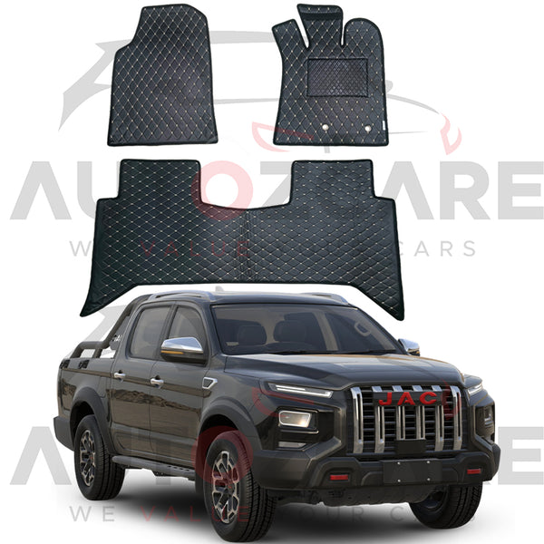 JAC T9 7D Floor Mat ( Flat Style ) 3PCS - Model 2025