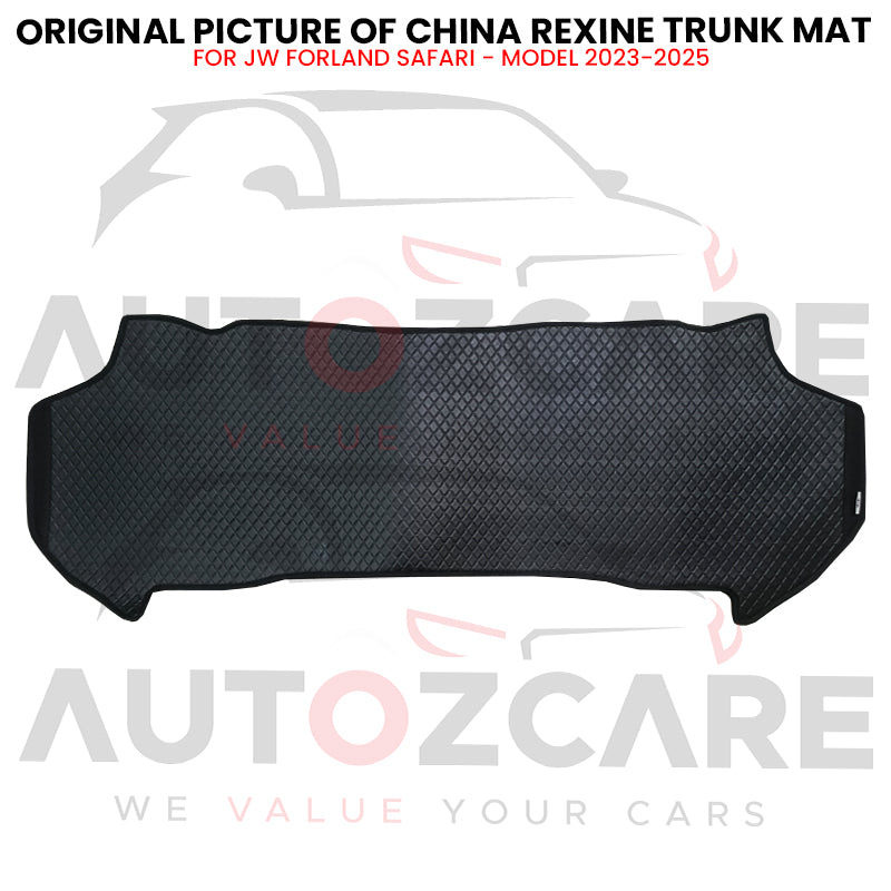 JW Forland Safari China Rexine Custom-Size Trunk Mat - Model 2023-2025