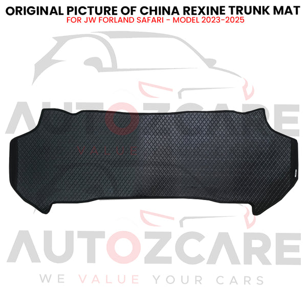 JW Forland Safari China Rexine Custom-Size Trunk Mat - Model 2023-2025
