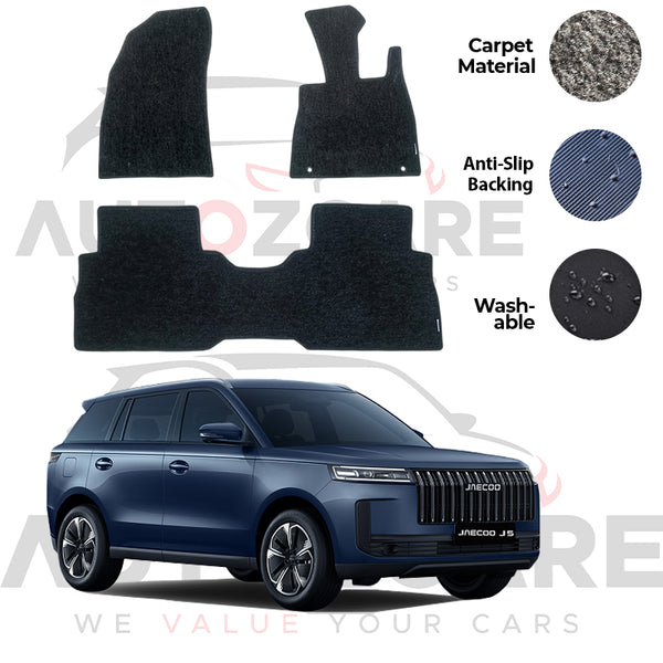 Jaecoo J5 Genuine Fitting Carpet Floor Mat 3PCS - Model 2026
