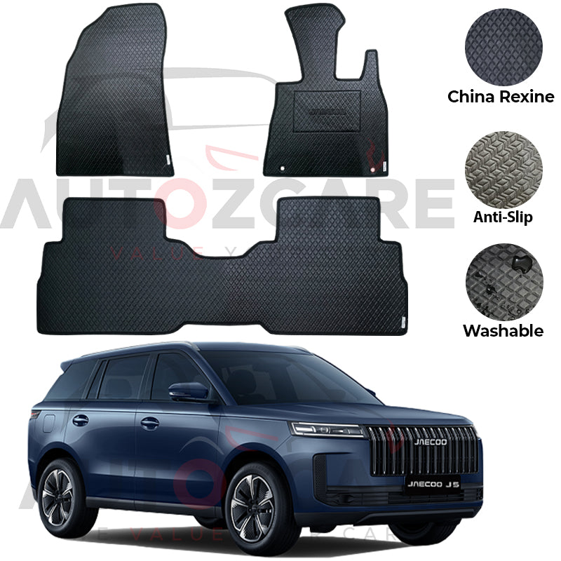 Jaecoo J5 China Rexine Floor Mat 3PCS - Model 2026