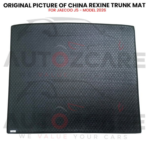 Jaecoo J5 China Rexine Custom-Size Trunk Mat - Model 2026
