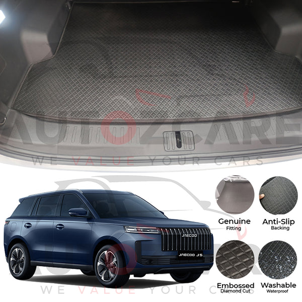 Jaecoo J5 China Rexine Custom-Size Trunk Mat - Model 2026