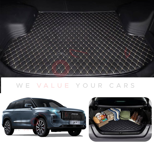 Jaecoo J7 7D Custom Car Trunk Mat - Model 2025