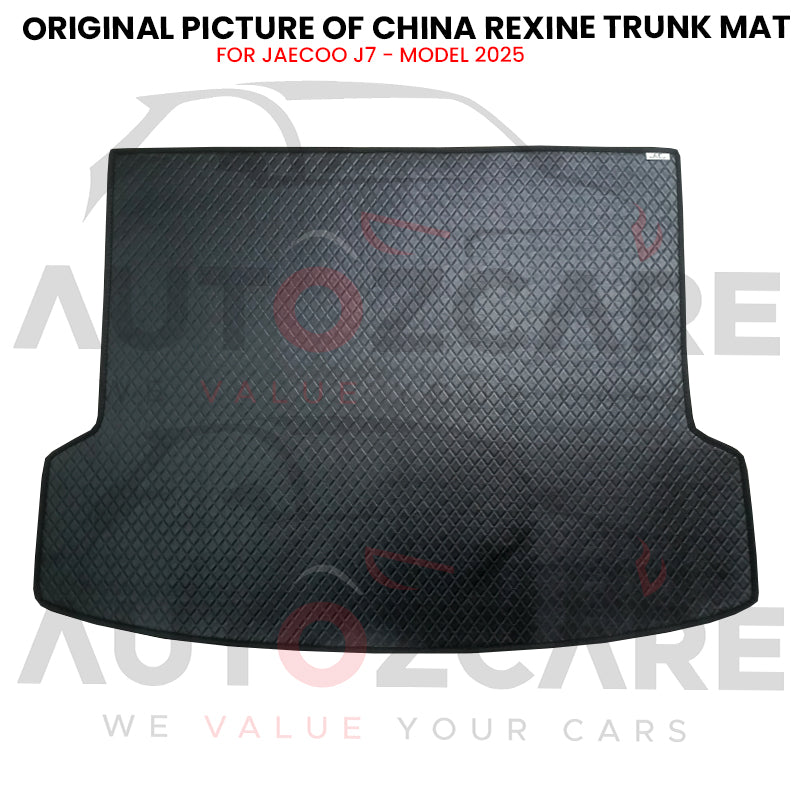 Jaecoo J7 China Rexine Custom-Size Trunk Mat - Model 2025