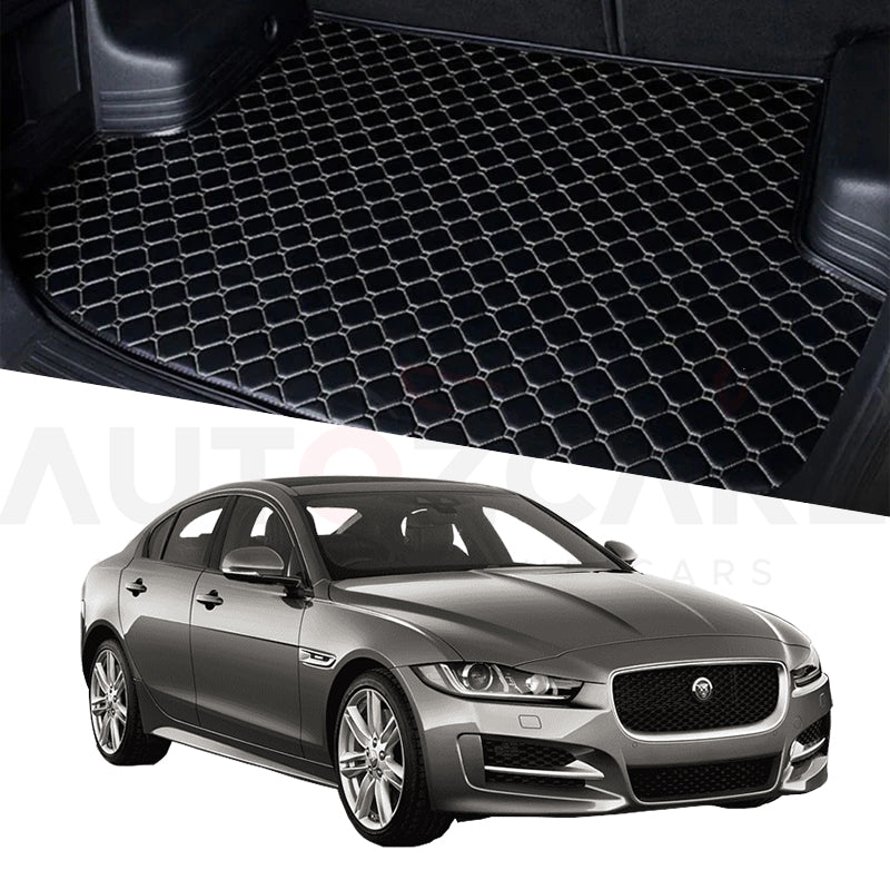 Jaguar XF 7D Custom Car Trunk Mat - Model 2015-2018 - AutozCare Pakistan