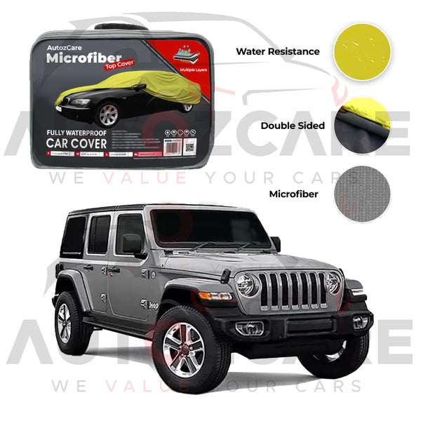 Jeep Wrangler Microfiber Top Cover - Model 2018-2025
