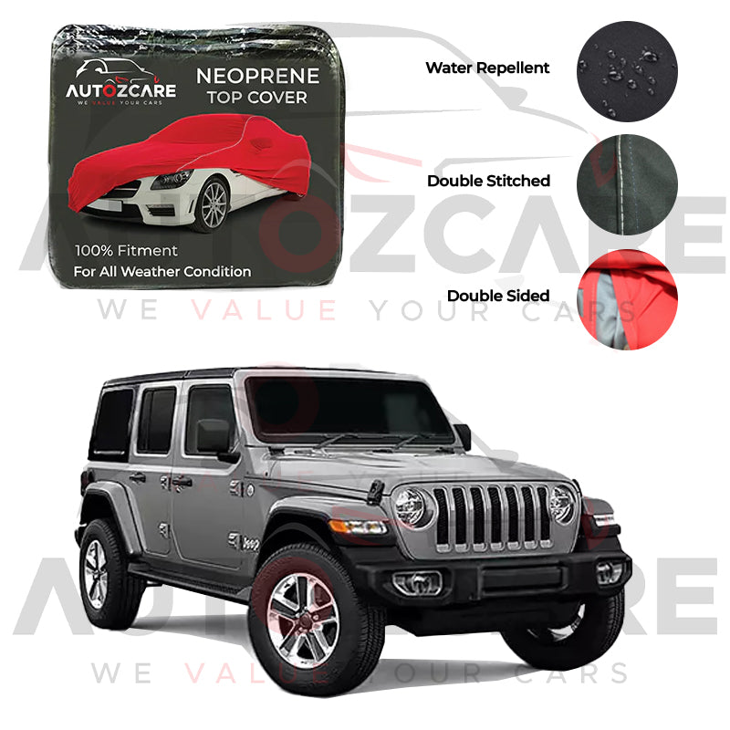 Jeep Wrangler Neoprene Top Cover - Model 2018-2025