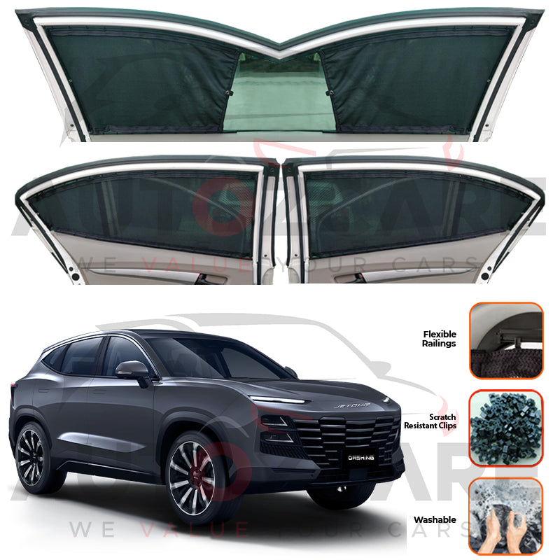Jetour Dashing Custom Car Sliding Curtains - Model 2025