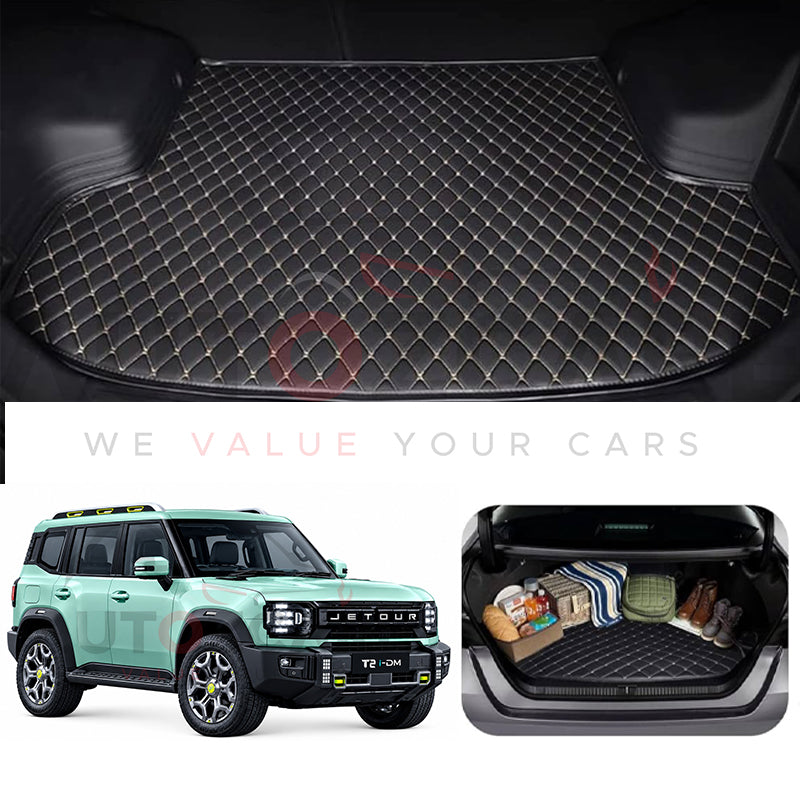 Jetour T2 7D Custom Car Trunk Mat - Model 2026