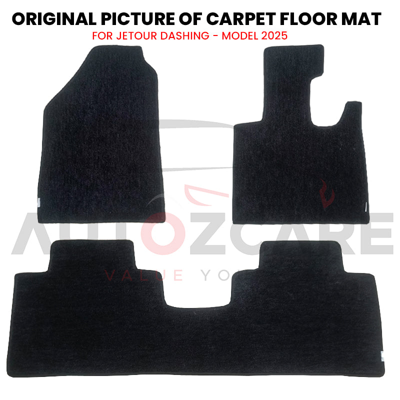 Jetour Dashing Genuine Fitting Carpet Floor Mat 3PCS - Model 2025
