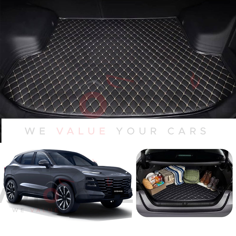 Jetour Dashing 7D Custom Car Trunk Mat - Model 2025