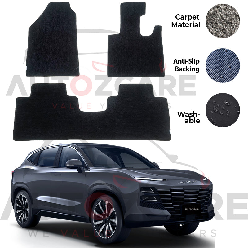 Jetour Dashing Genuine Fitting Carpet Floor Mat 3PCS - Model 2025