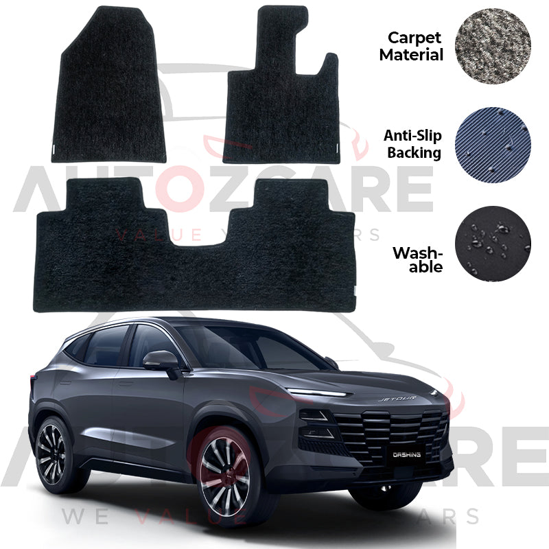 Jetour Dashing Genuine Fitting Carpet Floor Mat 3PCS - Model 2025
