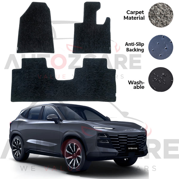 Jetour Dashing Genuine Fitting Carpet Floor Mat 3PCS - Model 2025