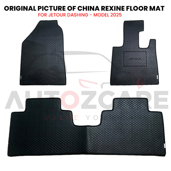 Jetour Dashing China Rexine Floor Mat 3PCS - Model 2025