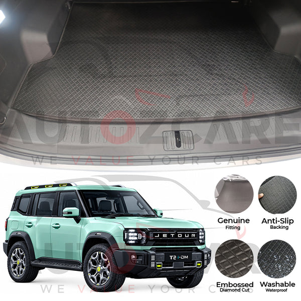 Jetour T2China Rexine Custom-Size Trunk Mat - Model 2026