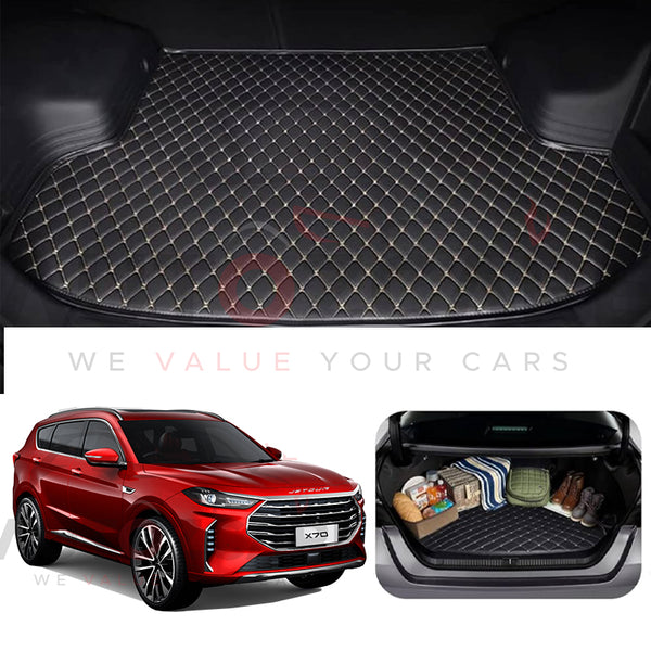 Jetour X70 Plus 7D Custom Car Trunk Mat - Model 2025