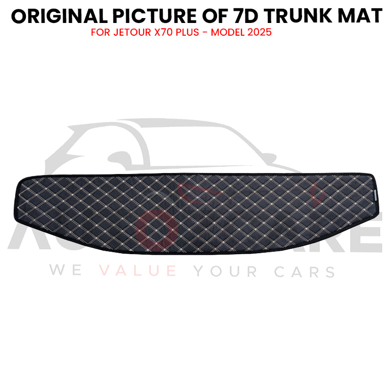 Jetour X70 Plus 7D Custom Car Trunk Mat - Model 2025